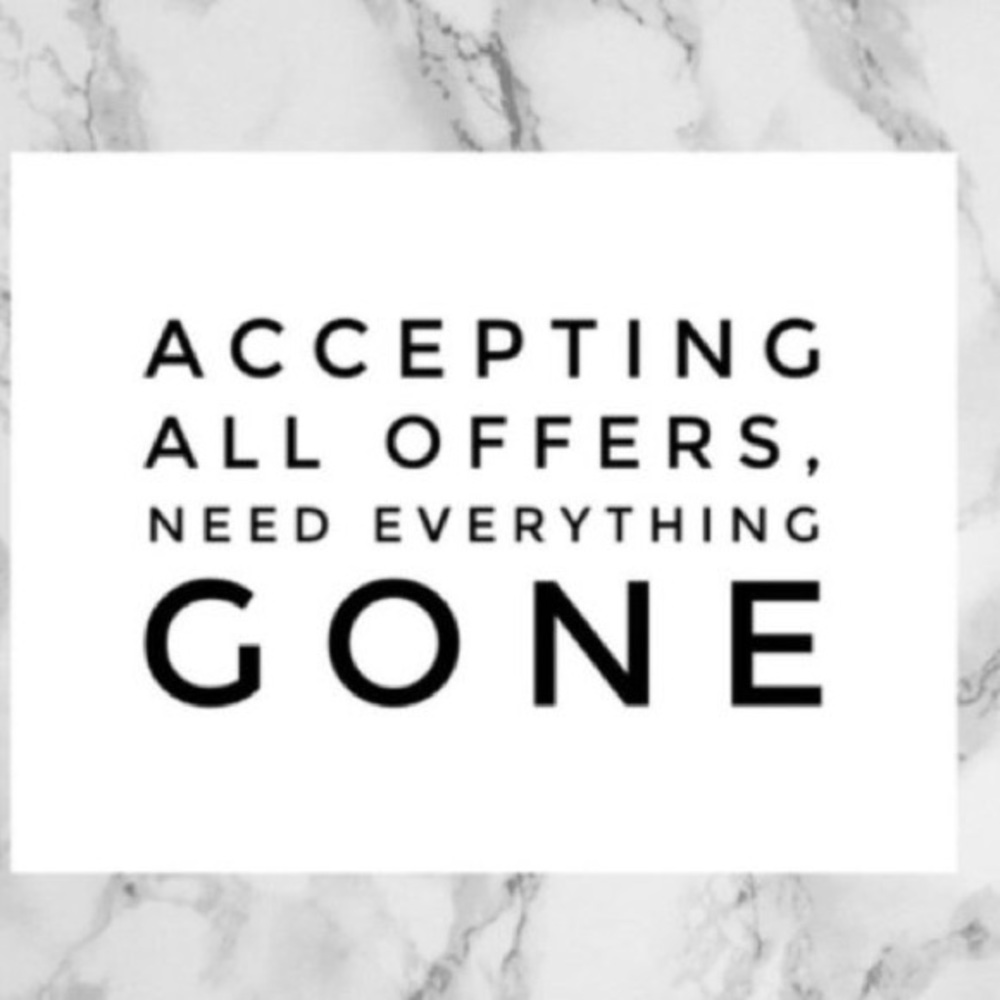 Please send offers!